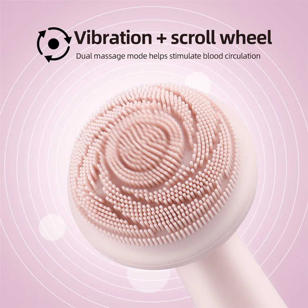 Electric Silicone Facial Brush Cleaner