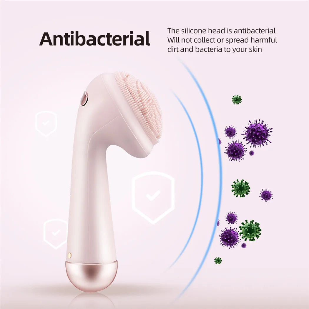 Electric Silicone Facial Brush Cleaner