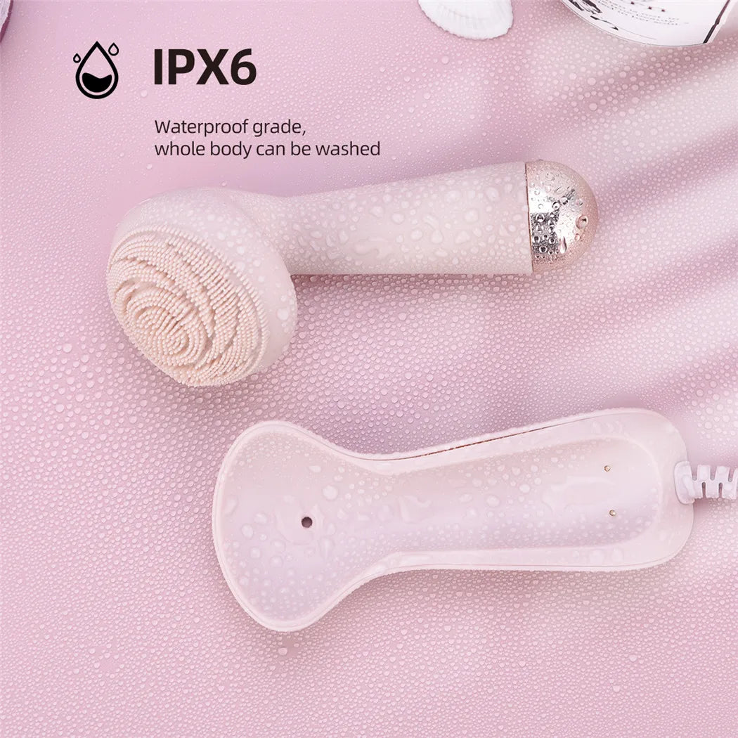 Electric Silicone Facial Brush Cleaner